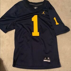 Jordan Navy Michigan Jersey